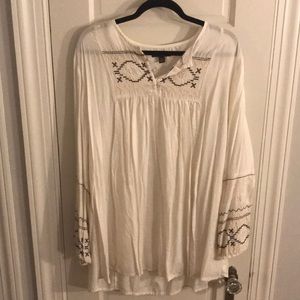 Embroidered Tunic Top with fabulous detailing